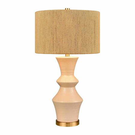 ELK STUDIO Belen 29.5'' High 1-Light Table Lamp - Ivory S0019-11160